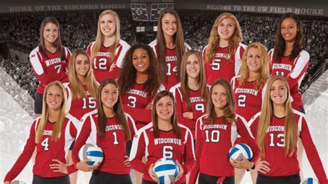 wisconsin volleyball team sex|Leak of Wisconsin volleyball players private images probed